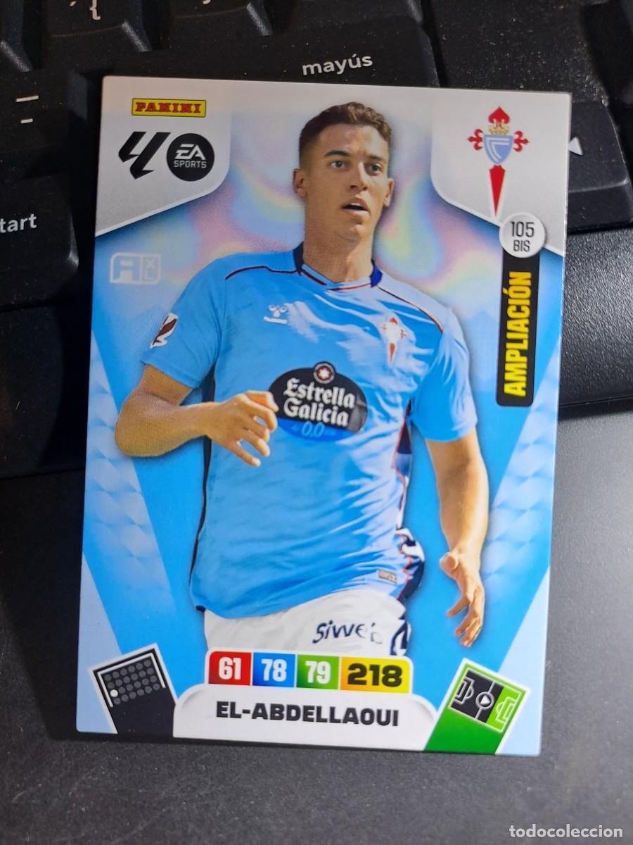Coleccionismo Cromos antiguos: ADRENALYN XL EL-ABDELLAOUI 105 BIS AMPLIACION CELTA DE VIGO CROMO LIGA 2025 2026 25 26 PANINI
