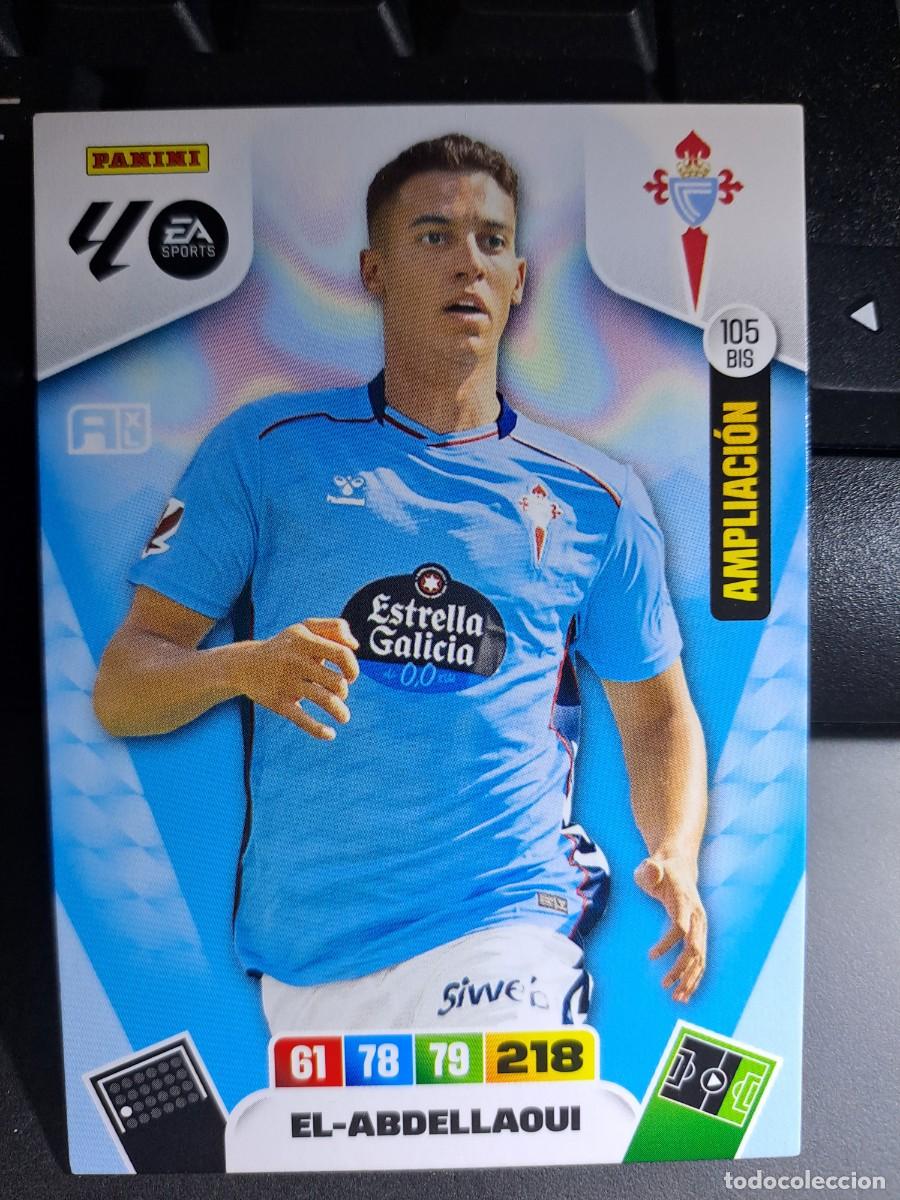 Coleccionismo Cromos antiguos: ADRENALYN XL EL-ABDELLAOUI 105 BIS AMPLIACION CELTA DE VIGO CROMO LIGA 2025 2026 25 26 PANINI