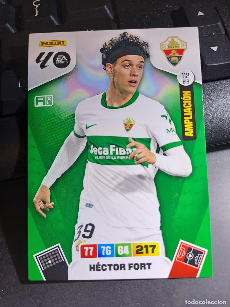 Coleccionismo Cromos antiguos: ADRENALYN XL HECTOR FORT 112 BIS AMPLIACION ELCHE CROMO LIGA 2025 2026 25 26 PANINI