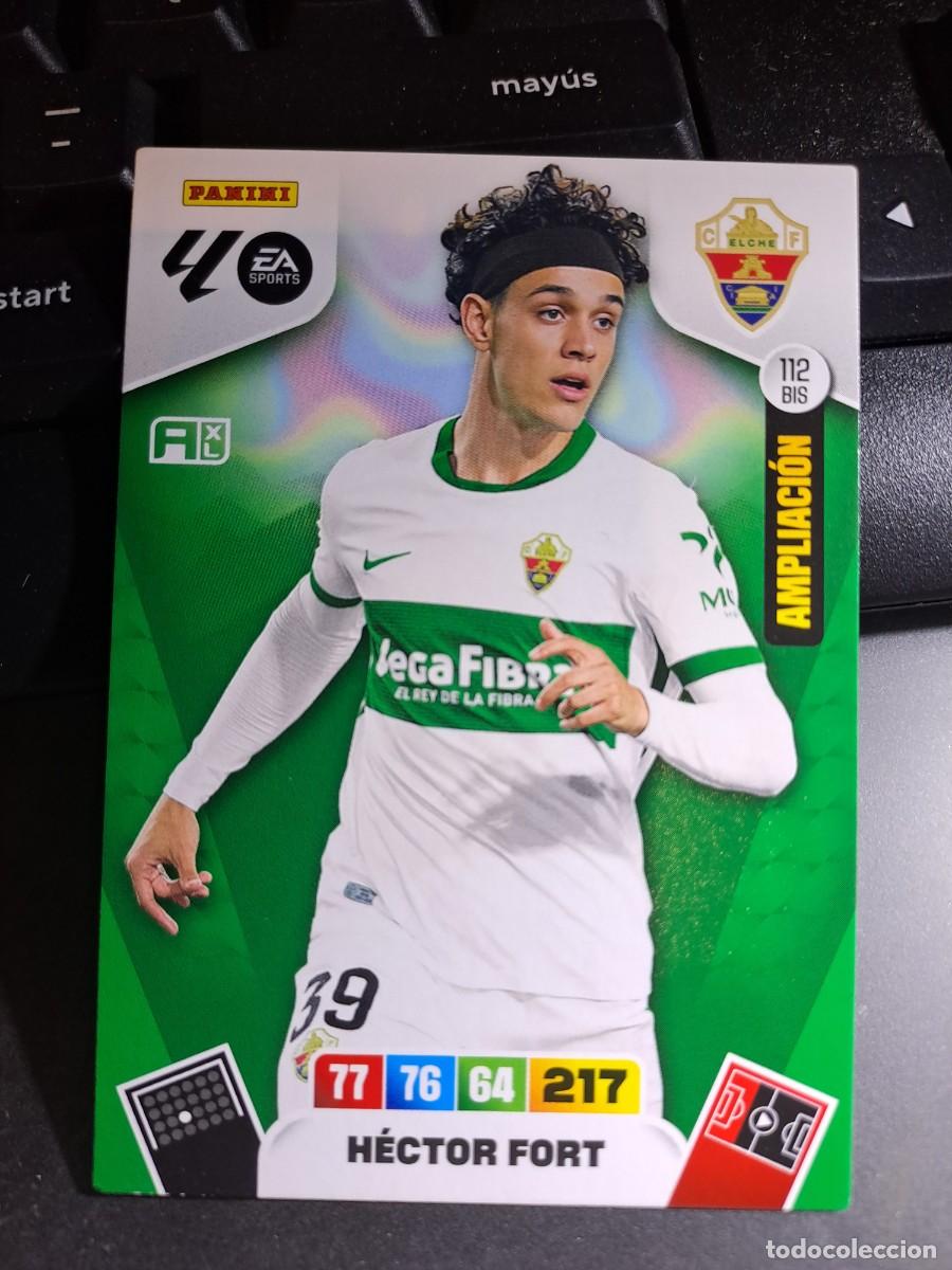 Coleccionismo Cromos antiguos: ADRENALYN XL HECTOR FORT 112 BIS AMPLIACION ELCHE CROMO LIGA 2025 2026 25 26 PANINI