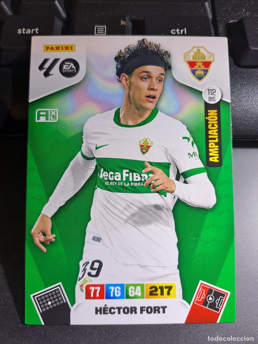 Coleccionismo Cromos antiguos: ADRENALYN XL HECTOR FORT 112 BIS AMPLIACION ELCHE CROMO LIGA 2025 2026 25 26 PANINI