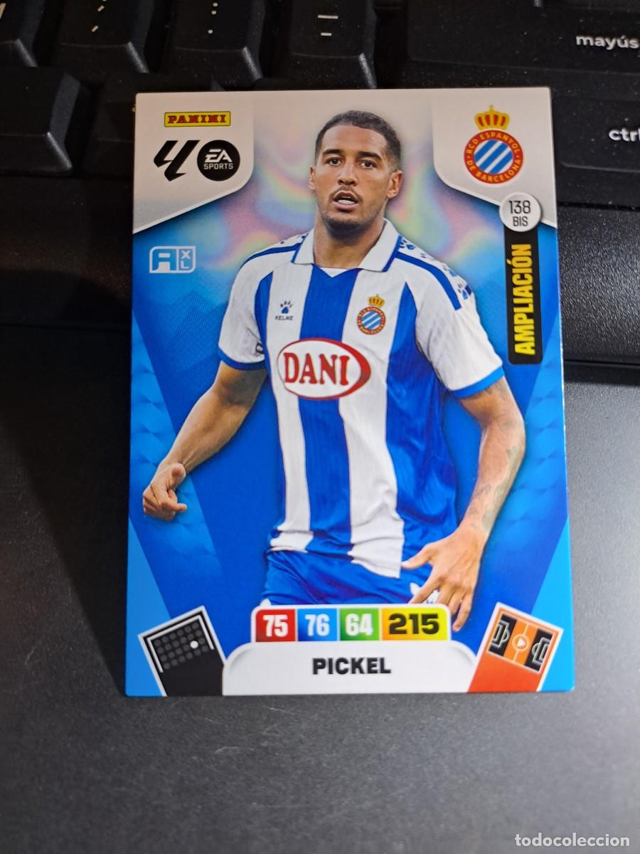Coleccionismo Cromos antiguos: ADRENALYN XL PICKEL 138 BIS AMPLIACION ESPANYOL ESPA&Ntilde;OL CROMO LIGA 2025 2026 25 26 PANINI