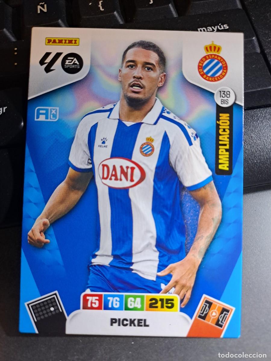 Coleccionismo Cromos antiguos: ADRENALYN XL PICKEL 138 BIS AMPLIACION ESPANYOL ESPA&Ntilde;OL CROMO LIGA 2025 2026 25 26 PANINI