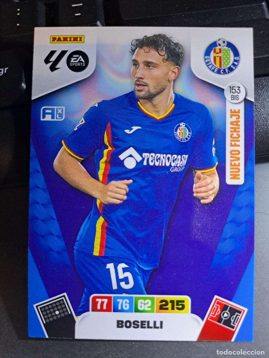 Coleccionismo Cromos antiguos: ADRENALYN XL BOSELLI 153 BIS NUEVO FICHAJE GETAFE CROMO LIGA 2025 2026 25 26 PANINI