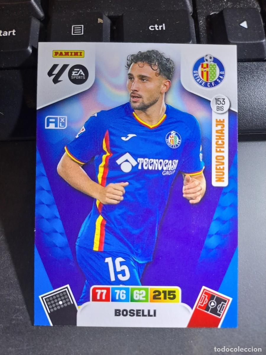Coleccionismo Cromos antiguos: ADRENALYN XL BOSELLI 153 BIS NUEVO FICHAJE GETAFE CROMO LIGA 2025 2026 25 26 PANINI