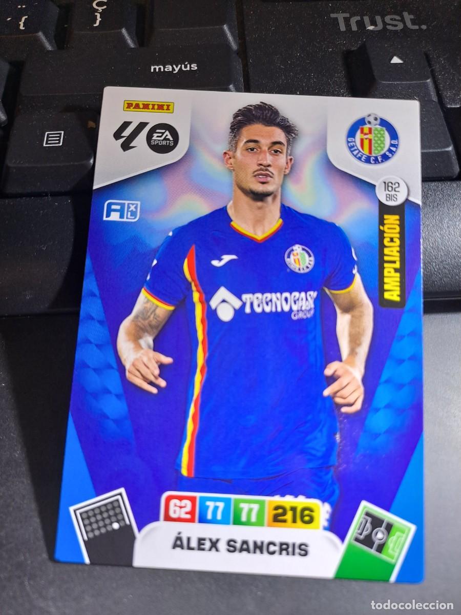 Coleccionismo Cromos antiguos: ADRENALYN XL ALEX SANCRIS 162 BIS AMPLIACION GETAFE CROMO LIGA 2025 2026 25 26 PANINI