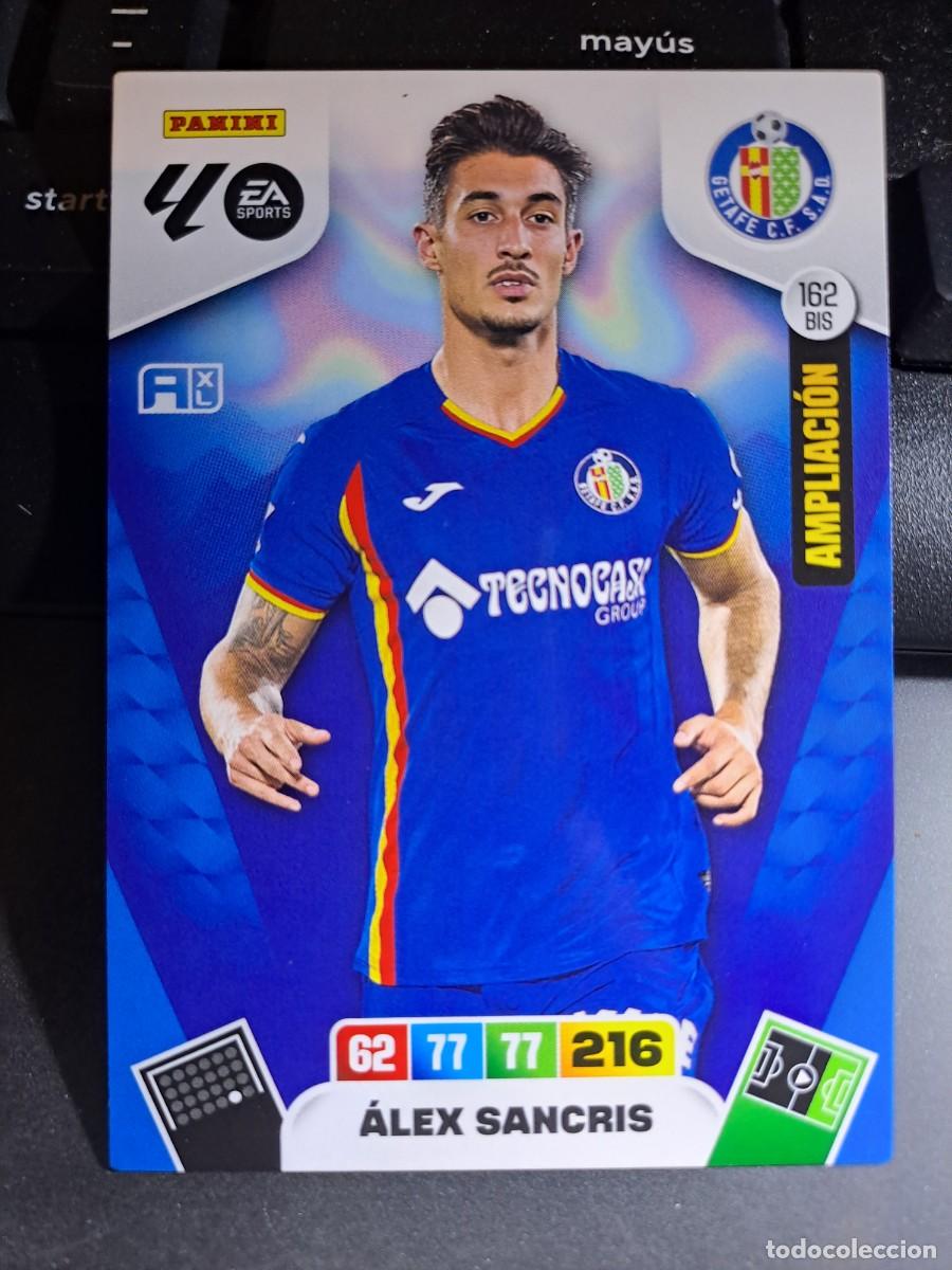 Coleccionismo Cromos antiguos: ADRENALYN XL ALEX SANCRIS 162 BIS AMPLIACION GETAFE CROMO LIGA 2025 2026 25 26 PANINI