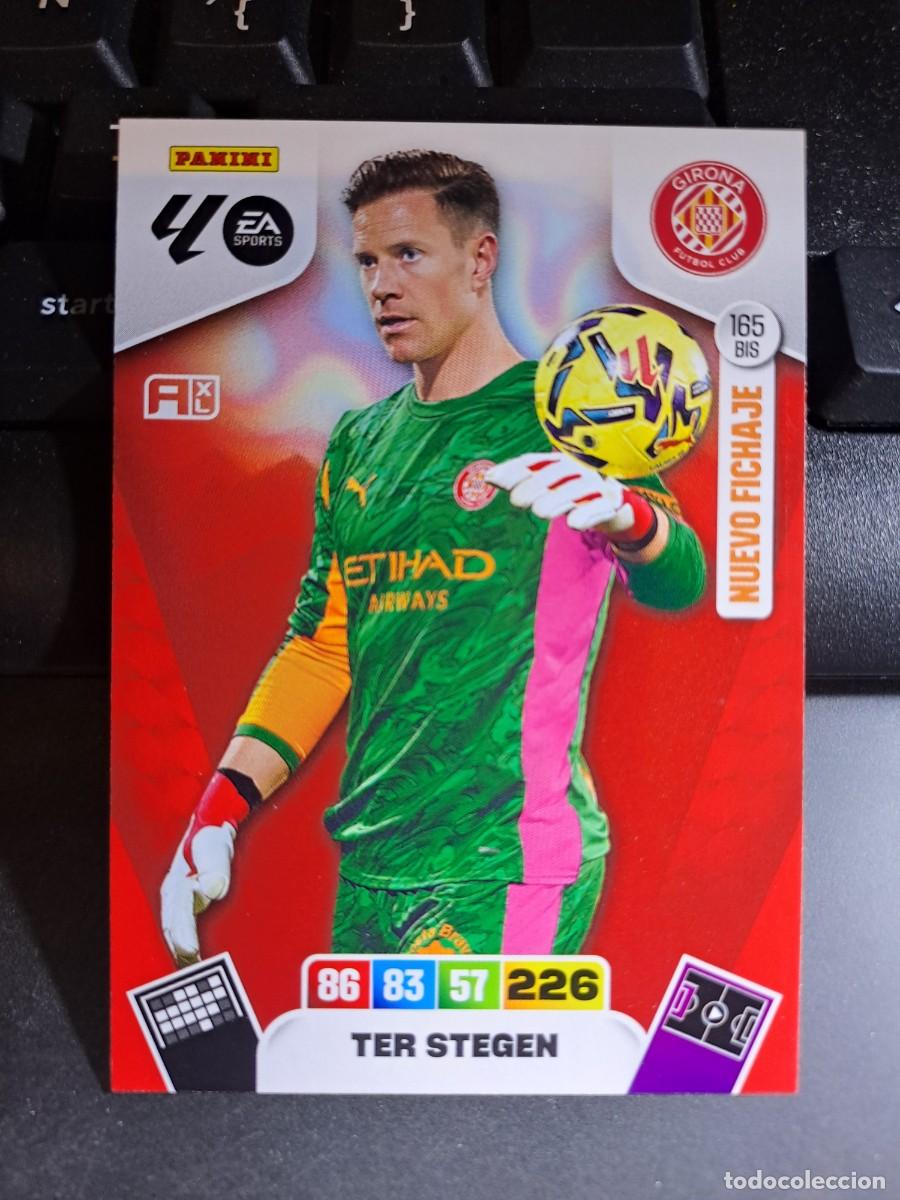 Coleccionismo Cromos antiguos: ADRENALYN XL TER STEGEN 165 BIS NUEVO FICHAJE GIRONA CROMO LIGA 2025 2026 25 26 PANINI