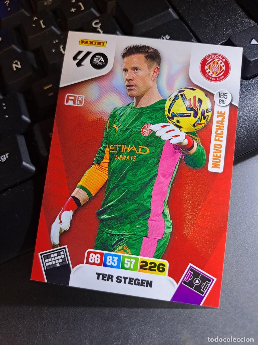 Coleccionismo Cromos antiguos: ADRENALYN XL TER STEGEN 165 BIS NUEVO FICHAJE GIRONA CROMO LIGA 2025 2026 25 26 PANINI