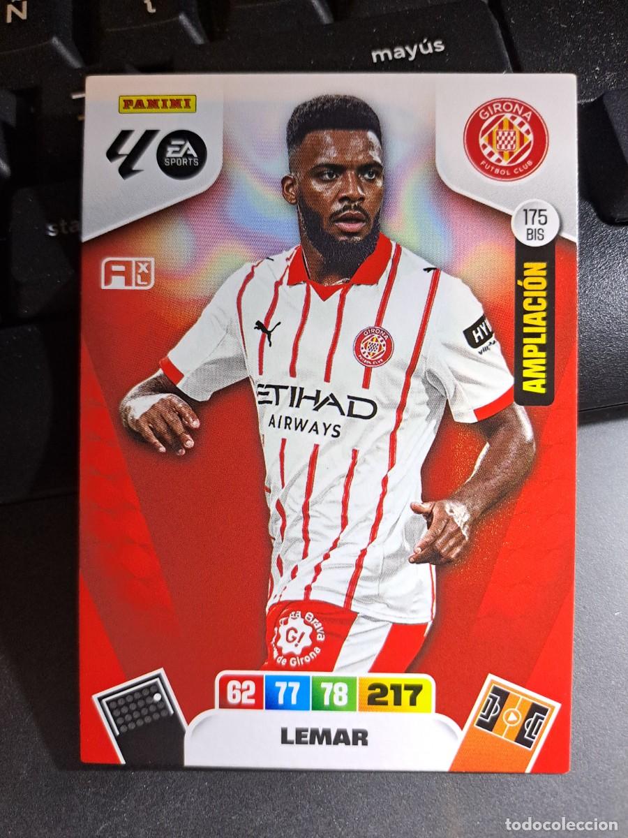 Coleccionismo Cromos antiguos: ADRENALYN XL LEMAR 175 BIS AMPLIACION GIRONA CROMO LIGA 2025 2026 25 26 PANINI