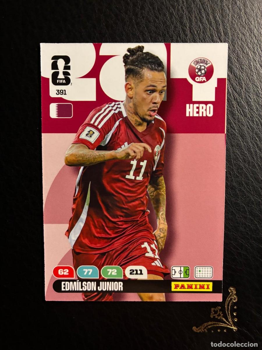 Coleccionismo Cromos antiguos: 391 EDMILSON JUNIOR QATAR CATAR FIFA WORLD CUP ADRENALYN MUNDIAL 2026 26 PANINI