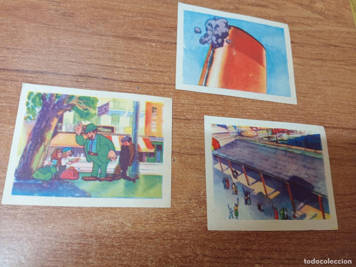 Coleccionismo Cromos antiguos: ALEGRES VACACIONES - LOTE DE 3 CROMOS