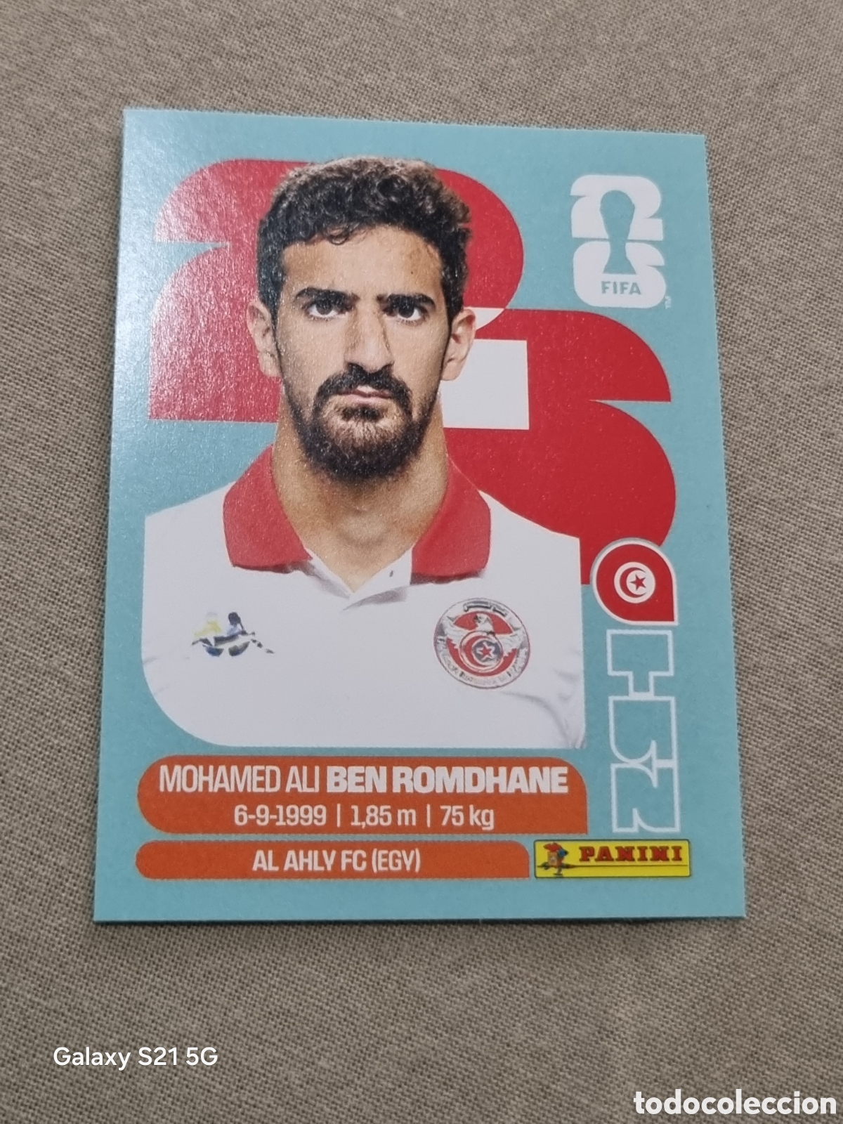Coleccionismo Cromos antiguos: 12 - BEN ROMDHANE , TUNISIA FIFA WORLD CUP 2026