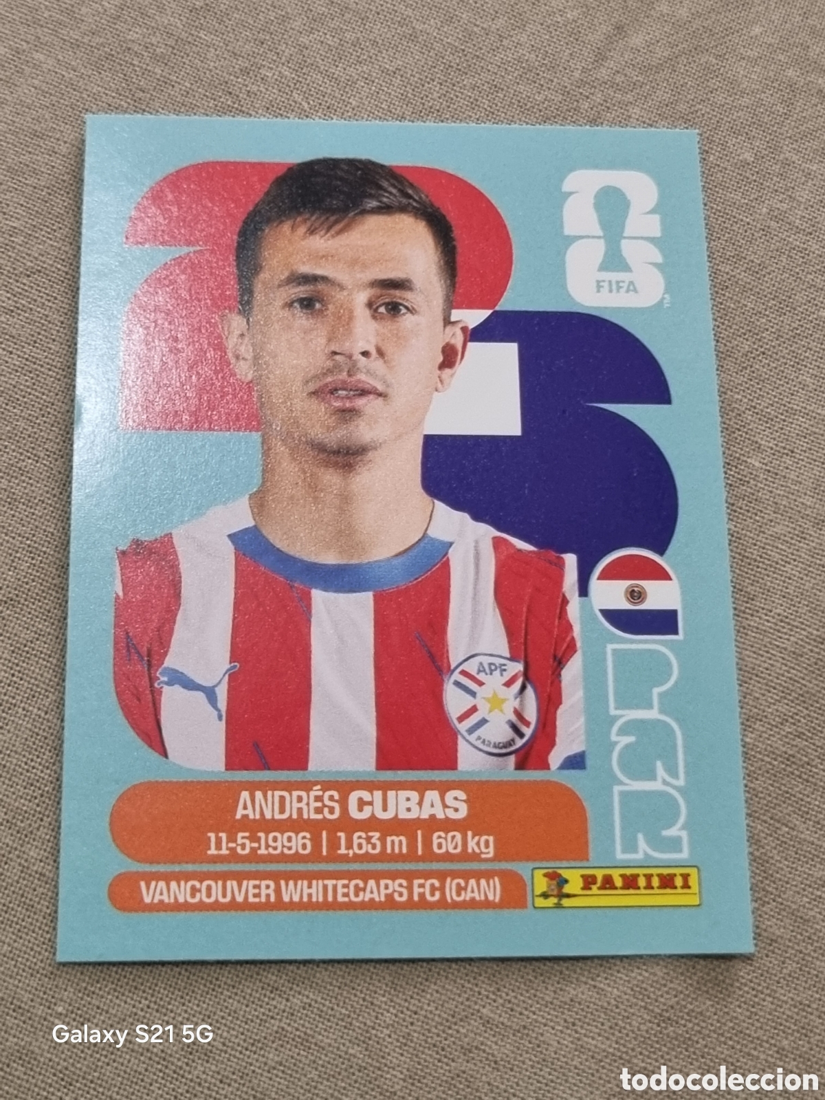 Coleccionismo Cromos antiguos: 12 - CUBAS , PARAGUAY FIFA WORLD CUP 2026