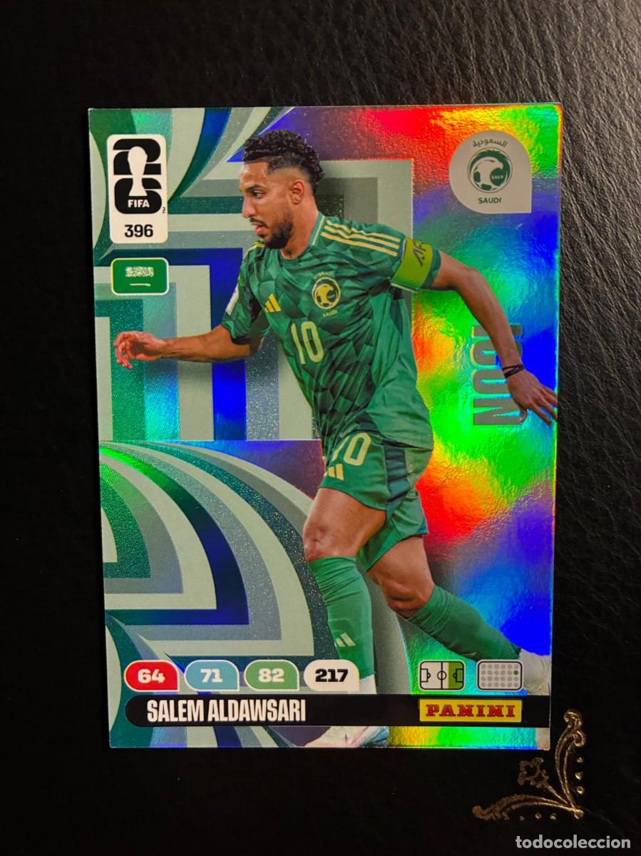 Coleccionismo Cromos antiguos: 396 SALEM ALDAWSARI ARABIA SAUDI FIFA WORLD CUP ADRENALYN MUNDIAL 2026 26 PANINI