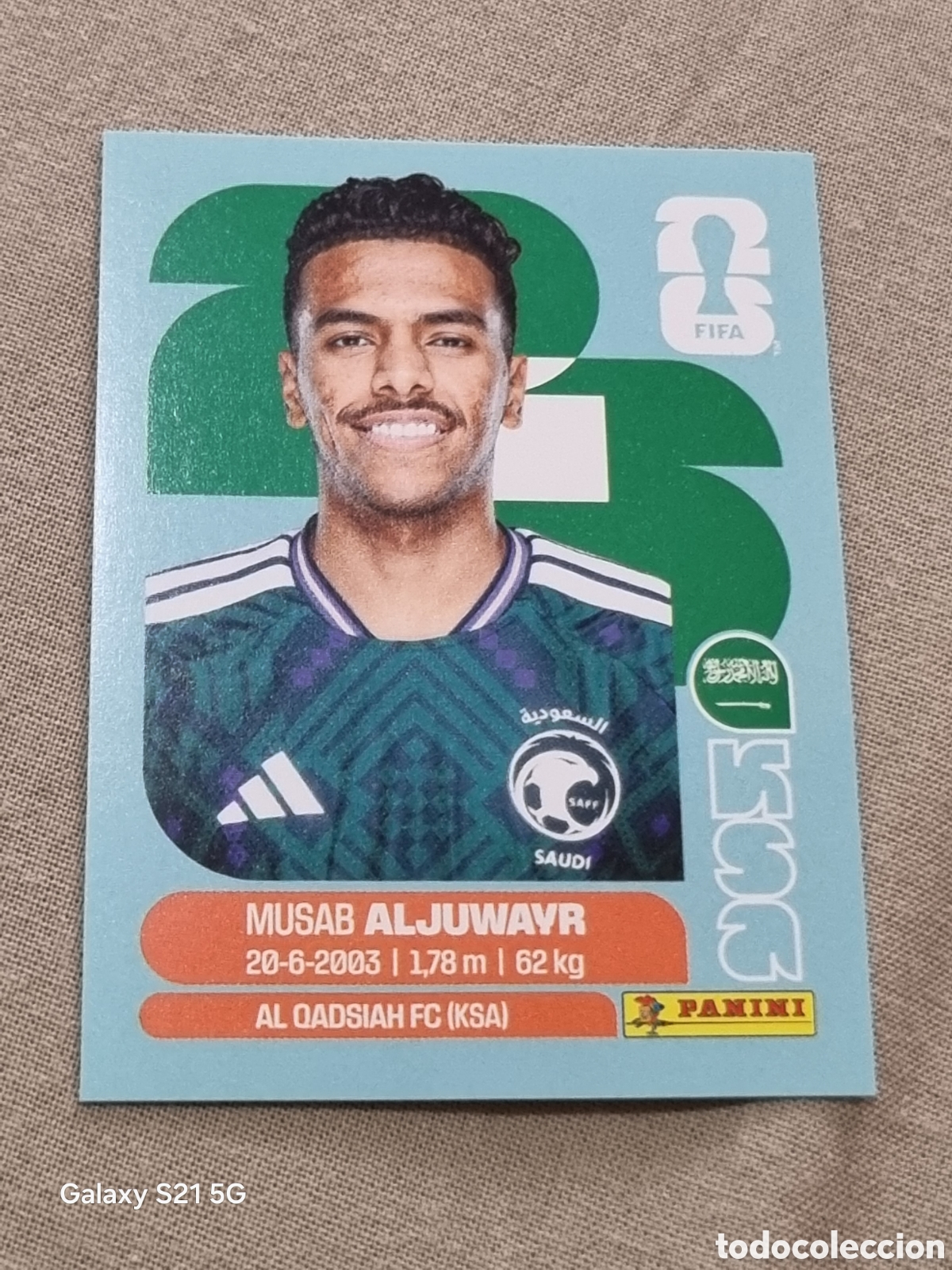 Coleccionismo Cromos antiguos: 9 - ALJUWAYR , KAZAJST&Aacute;N FIFA WORLD CUP 2026