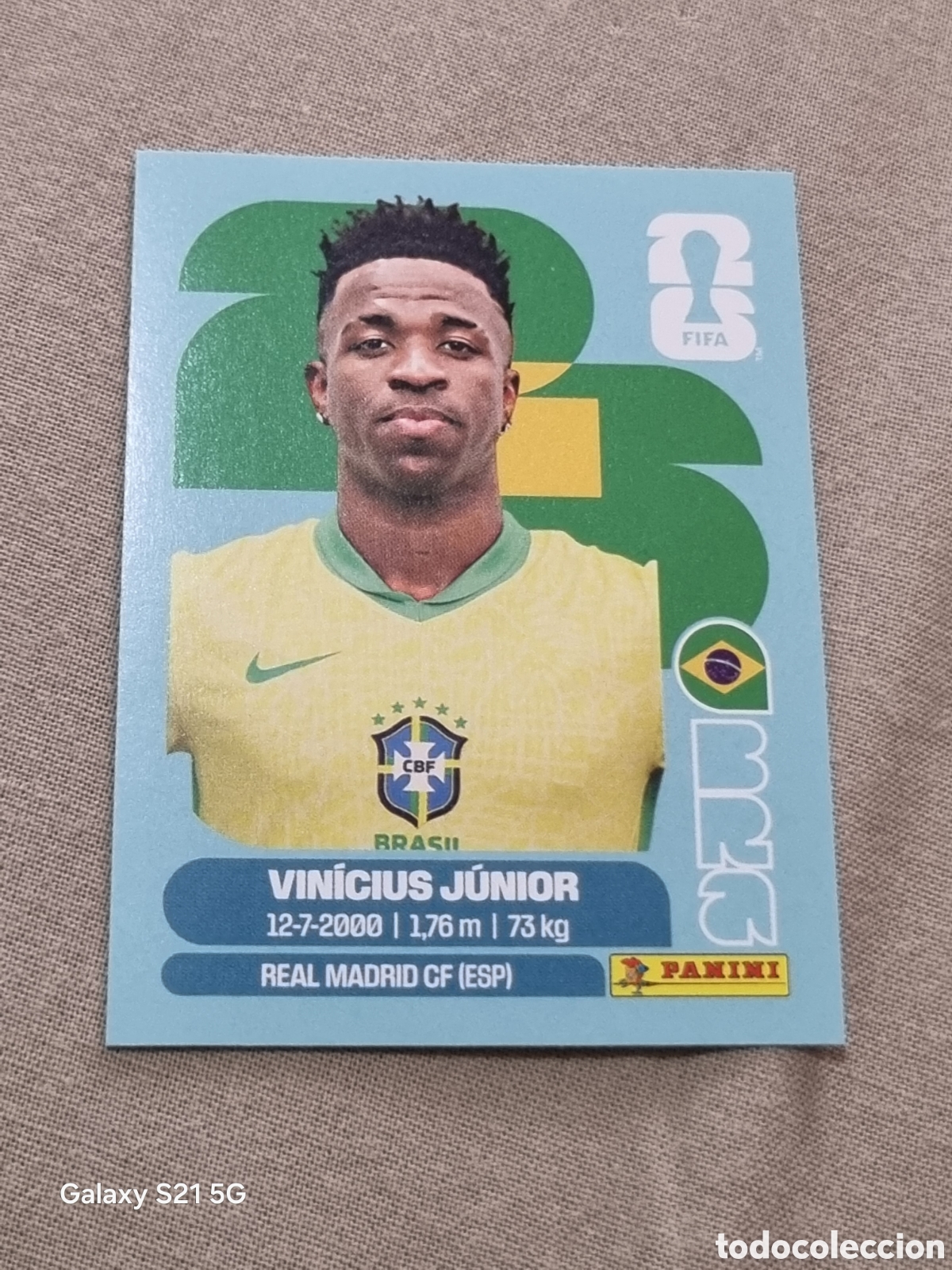 Coleccionismo Cromos antiguos: 14 - VINICIUS, BRASIL FIFA WORLD CUP 2026