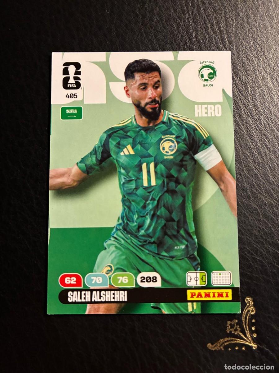 Coleccionismo Cromos antiguos: 405 SALEH ALSHEHRI ARABIA SAUDI FIFA WORLD CUP ADRENALYN MUNDIAL 2026 26 PANINI