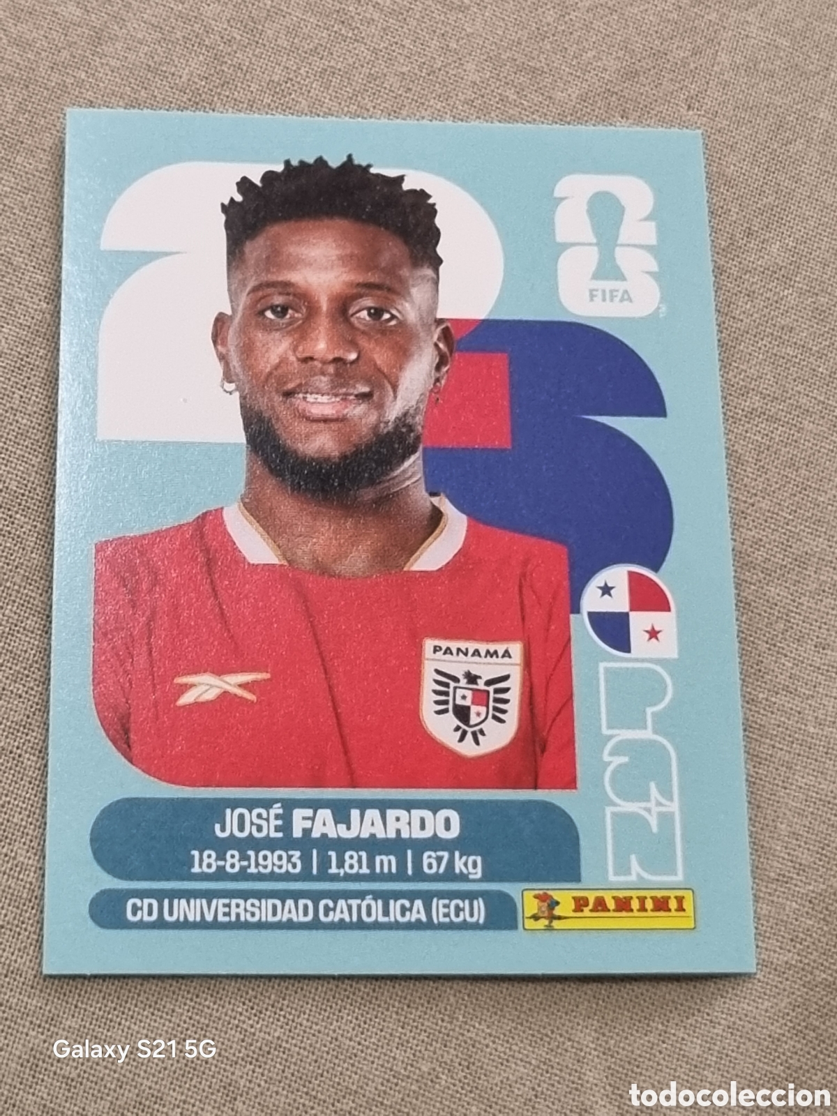 Coleccionismo Cromos antiguos: 17 - FAJARO , PANAM&Aacute; FIFA WORLD CUP 2026