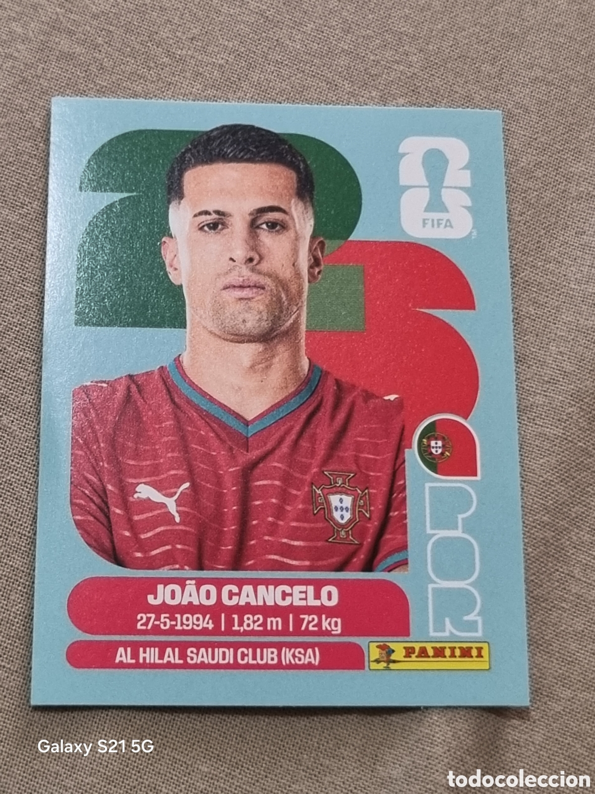 Coleccionismo Cromos antiguos: 5 - JOAO CANCELO, PORTUGAL FIFA WORLD CUP 2026