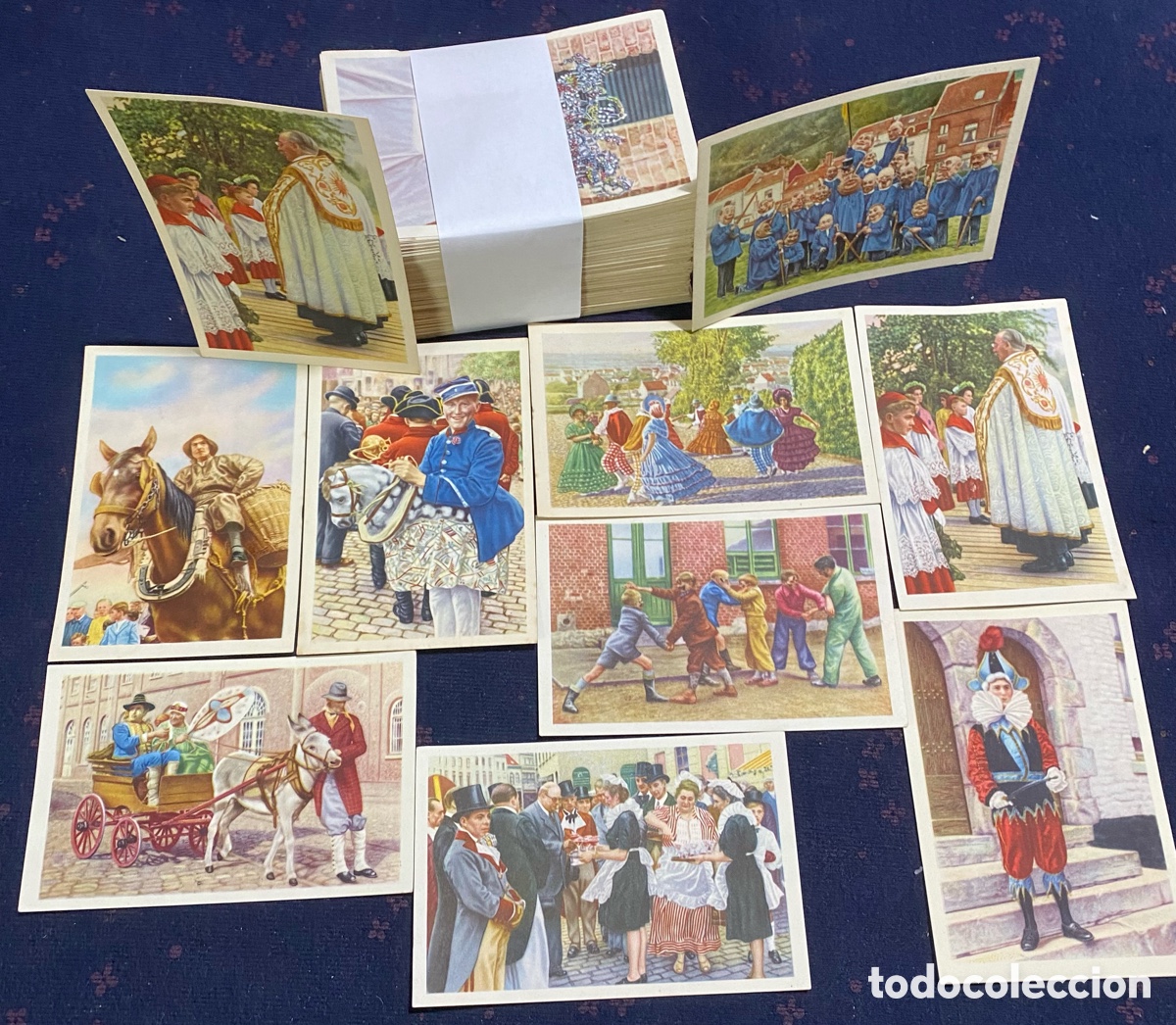 Collectable Antique Stickers: Colecci&oacute;n cromos BELGISCHE Folklore