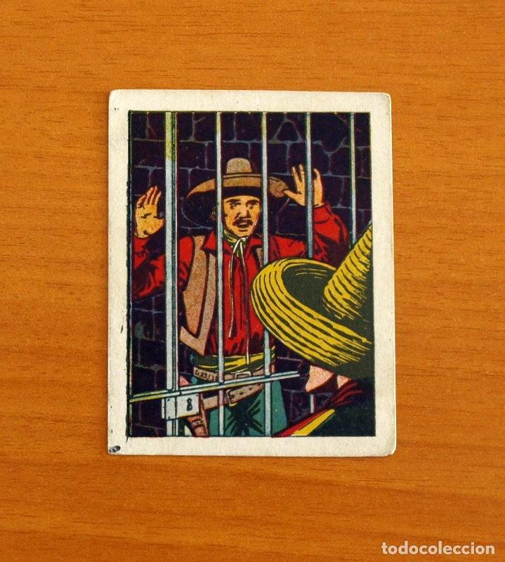 Coleccionismo Cromos antiguos: El Coyote - N&ordm; 34 - Editorial Casulleras - A&ntilde;os 50 - Cromos acartonados Nunca Pegados