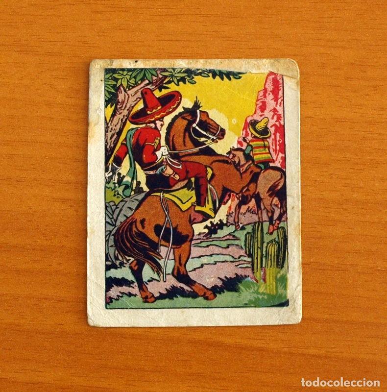 Coleccionismo Cromos antiguos: El Coyote - N&ordm; 39 - Editorial Casulleras - A&ntilde;os 50 - Cromos acartonados Nunca Pegados