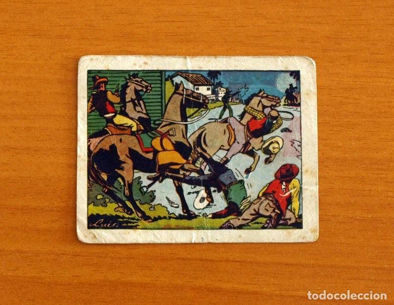 Coleccionismo Cromos antiguos: El Coyote - N&ordm; 48 - Editorial Casulleras - A&ntilde;os 50 - Cromos acartonados Nunca Pegados