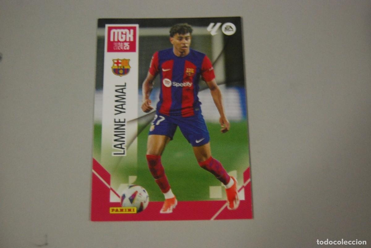 Coleccionismo Cromos antiguos: LAMINE YAMAL F.C. BARCELONA, MGK 2024-25 N&ordm; 89 PANINI