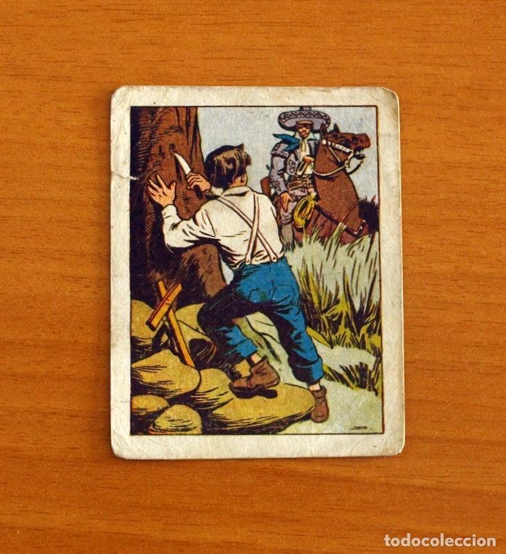Coleccionismo Cromos antiguos: La Sombra del Coyote - N&ordm; 5 - Editorial Casulleras - A&ntilde;os 50 - Cromos acartonados Nunca Pegado