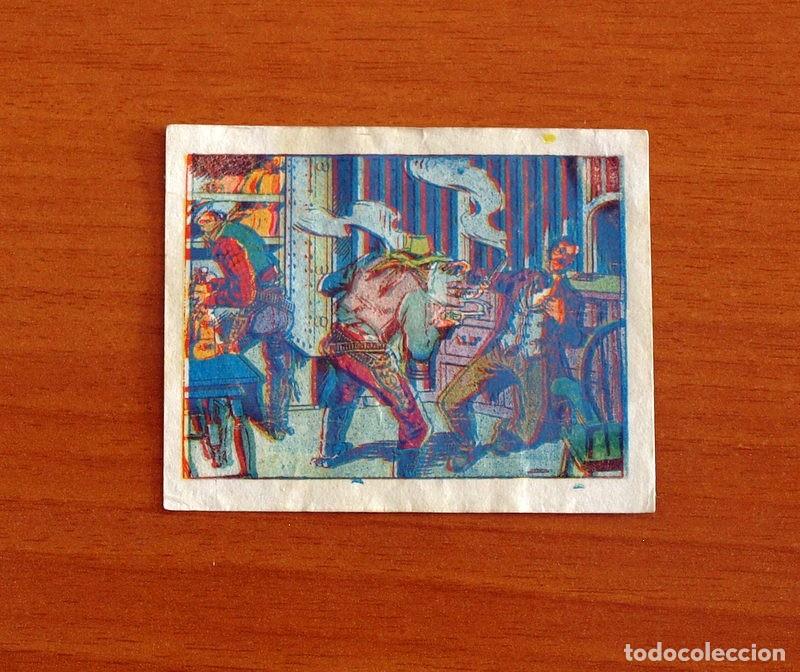 Coleccionismo Cromos antiguos: La Sombra del Coyote - N&ordm; 8 - Editorial Casulleras - A&ntilde;os 50 - Cromos de papel fino