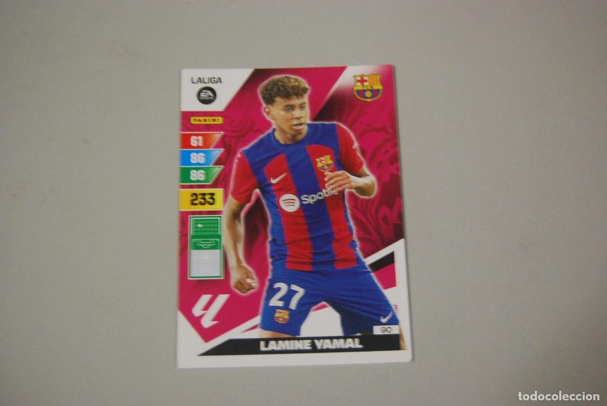 Coleccionismo Cromos antiguos: LAMINE YAMAL F.C. BARCELONA, ADRENALYN XL LIGA 2023-24 N&ordm; 233