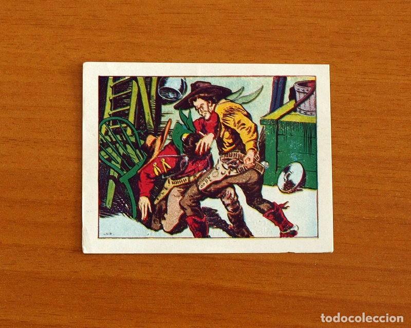 Coleccionismo Cromos antiguos: La Sombra del Coyote - N&ordm; 26 - Editorial Casulleras - A&ntilde;os 50 - Cromos de papel fino - Nunca Pegado