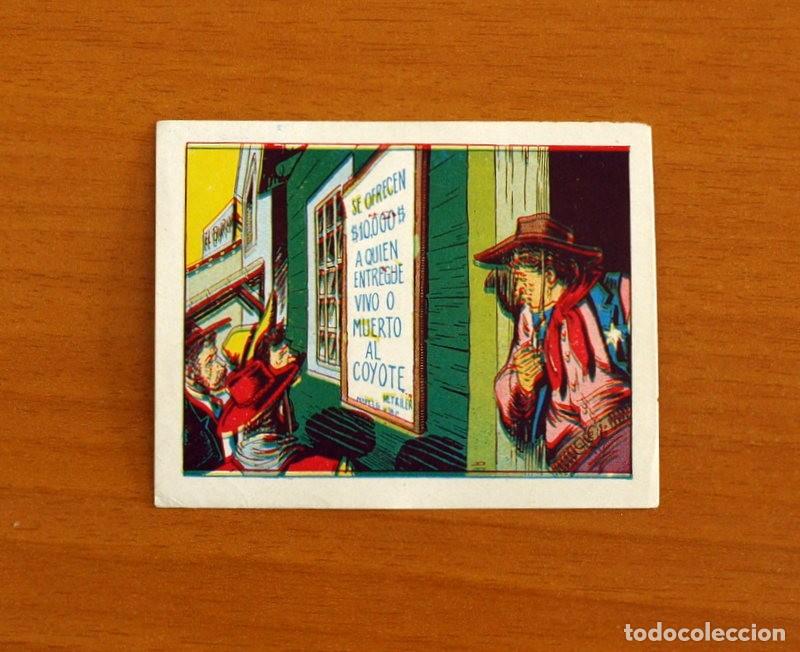 Sammeln alte Sammelbilder: La Sombra del Coyote - N&ordm; 41 - Editorial Casulleras - A&ntilde;os 50 - Cromos de papel fino - Nunca Pegado