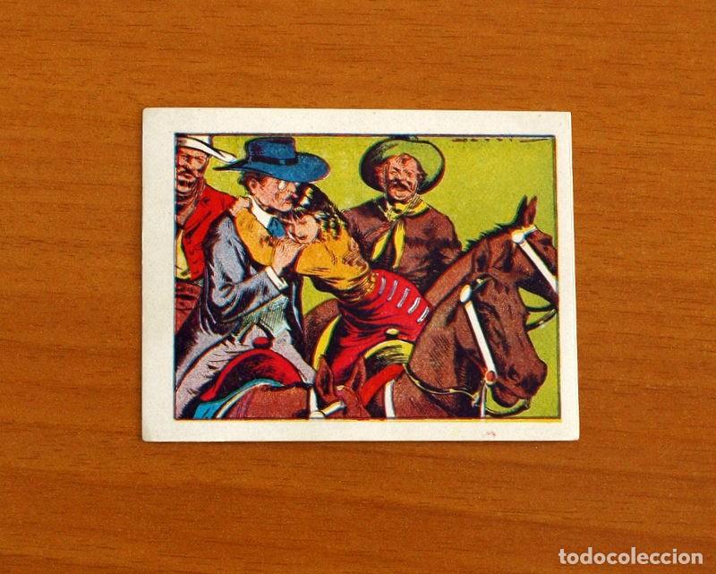 Coleccionismo Cromos antiguos: La Sombra del Coyote - N&ordm; 60 - Editorial Casulleras - A&ntilde;os 50 - Cromos de papel fino - Nunca Pegado