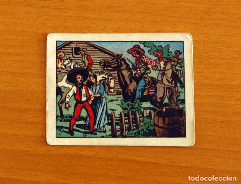 Coleccionismo Cromos antiguos: La Vuelta del Coyote - N&ordm; 7 - Editorial Casulleras - A&ntilde;os 50 - Cromos Acartonados - Nunca Pegado