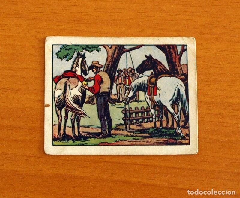 Coleccionismo Cromos antiguos: La Vuelta del Coyote - N&ordm; 8 - Editorial Casulleras - A&ntilde;os 50 - Cromos Acartonados - Nunca Pegado