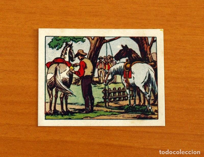 Coleccionismo Cromos antiguos: La Vuelta del Coyote - N&ordm; 8 - Editorial Casulleras - A&ntilde;os 50 - Cromos Acartonados - Nunca Pegado