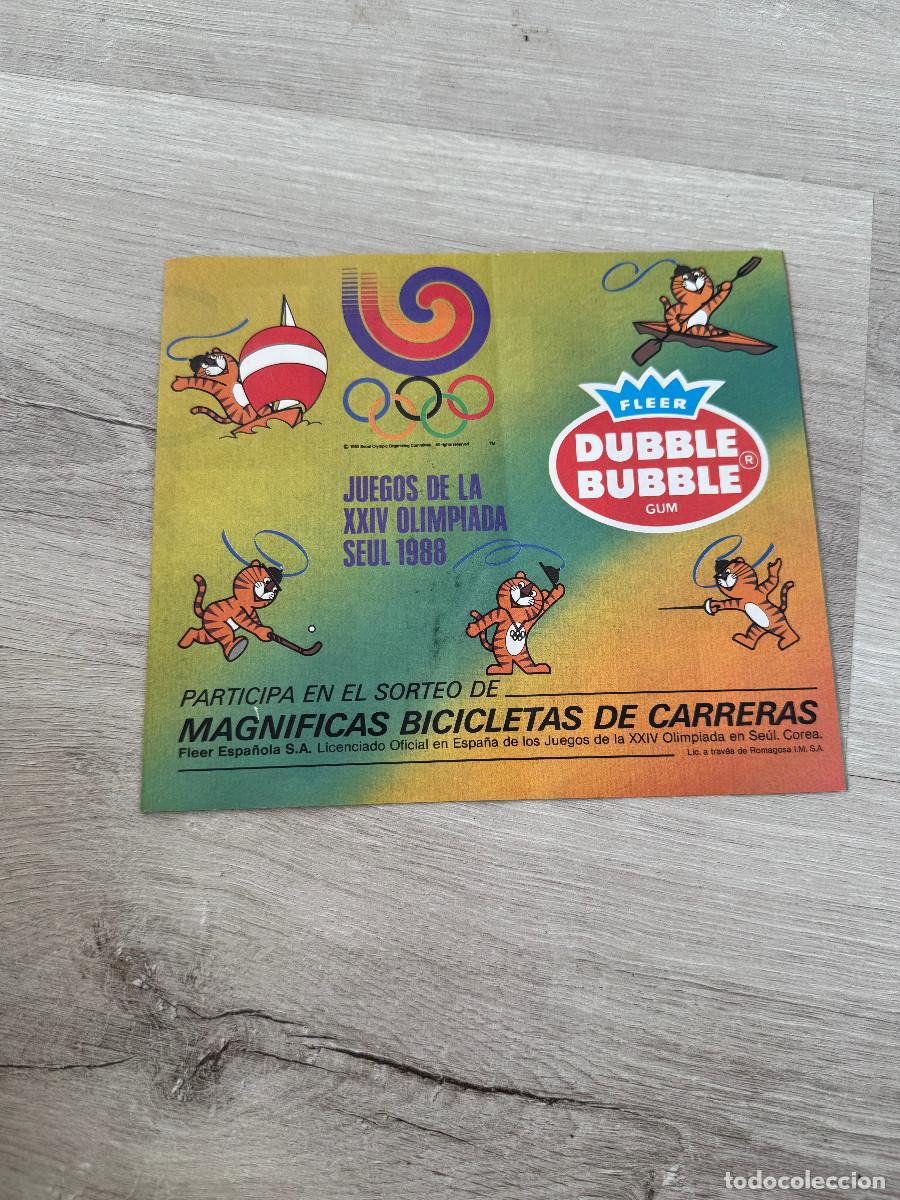 Coleccionismo Cromos antiguos: &Aacute;lbum chicles - Olimpiadas de Se&uacute;l 88 - Dubble Bubble