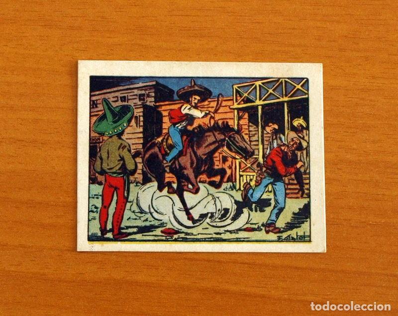 Coleccionismo Cromos antiguos: La Vuelta del Coyote - N&ordm; 22 - Editorial Casulleras - A&ntilde;os 50 - Cromos Acartonados - Nunca Pegado