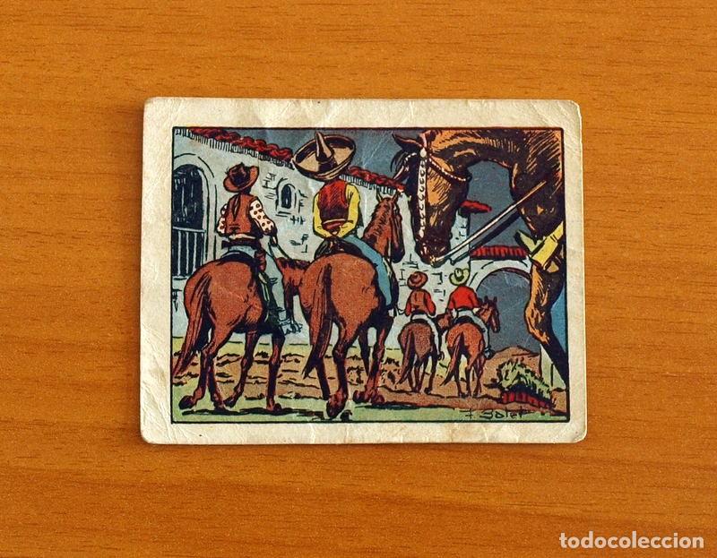 Coleccionismo Cromos antiguos: La Vuelta del Coyote - N&ordm; 28 - Editorial Casulleras - A&ntilde;os 50 - Cromos Acartonados - Nunca Pegado