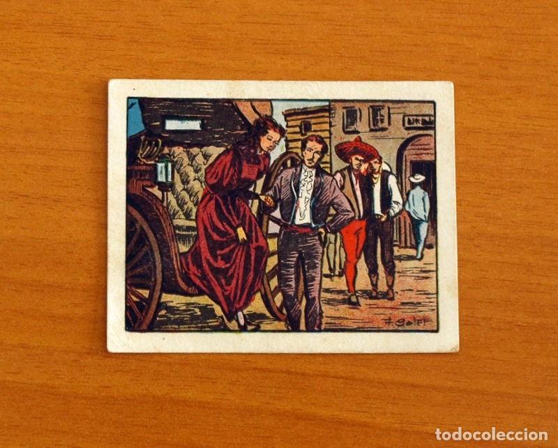 Coleccionismo Cromos antiguos: La Vuelta del Coyote - N&ordm; 48 - Editorial Casulleras - A&ntilde;os 50 - Cromos Acartonados - Nunca Pegado