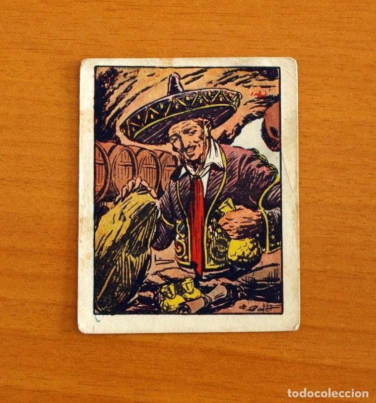 Coleccionismo Cromos antiguos: La Vuelta del Coyote - N&ordm; 58 - Editorial Casulleras - A&ntilde;os 50 - Cromos Acartonados - Nunca Pegado