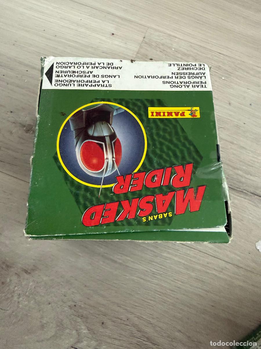 Coleccionismo Cromos antiguos: Caja Masked Rider de Panini - Con 50 sobre sin abrir
