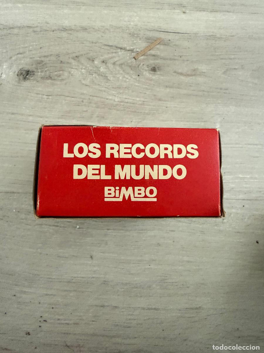 Coleccionismo Cromos antiguos: Caja vac&iacute;a - Los r&eacute;cords del mundo de Bimbo