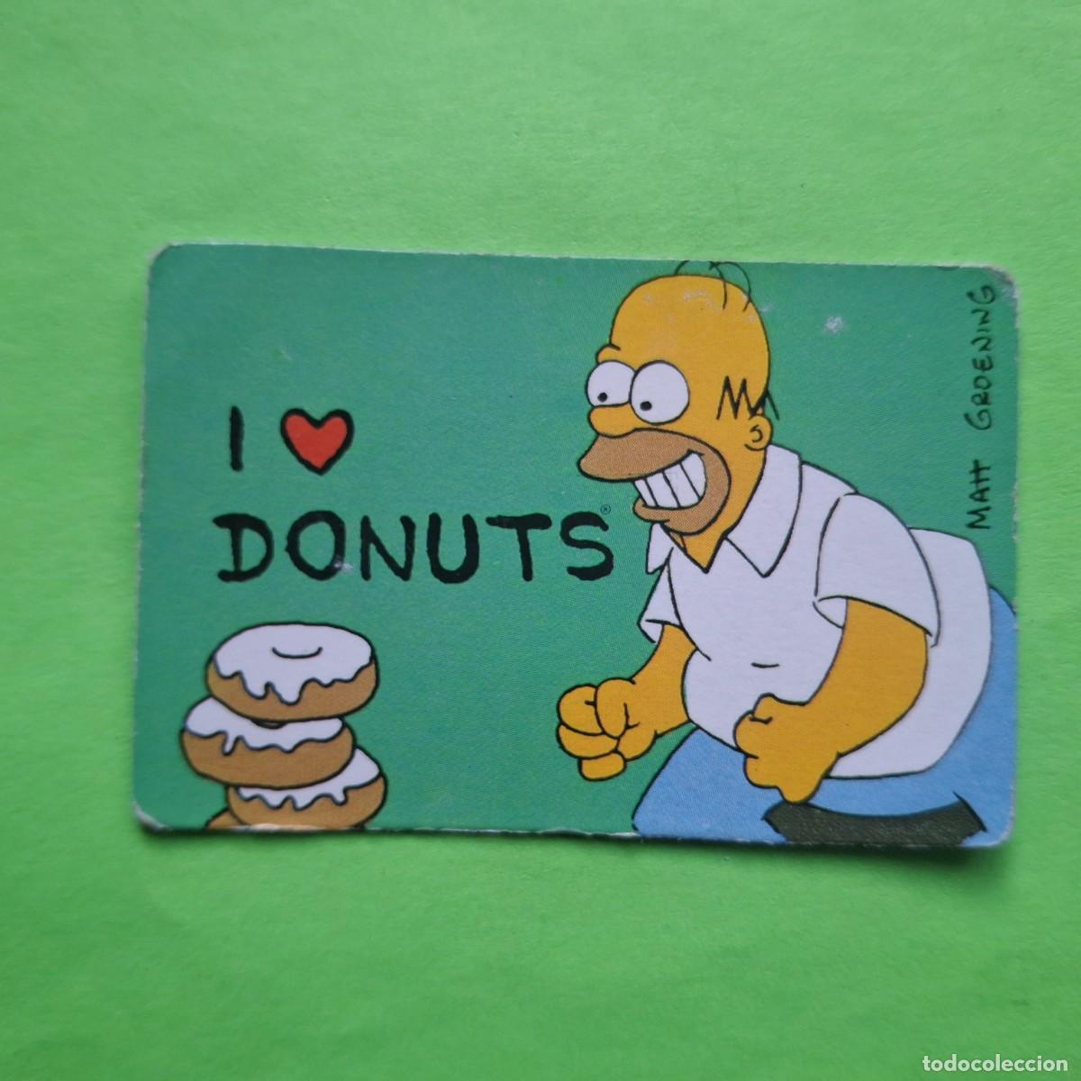 Coleccionismo Cromos antiguos: BOLLYCAO - LOS SIMPSONS - CROMO PEGATINA SIN PEGAR - THE SIMPSONS