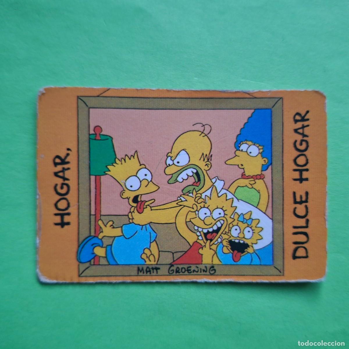 Coleccionismo Cromos antiguos: BOLLYCAO - LOS SIMPSONS - CROMO PEGATINA SIN PEGAR - THE SIMPSONS