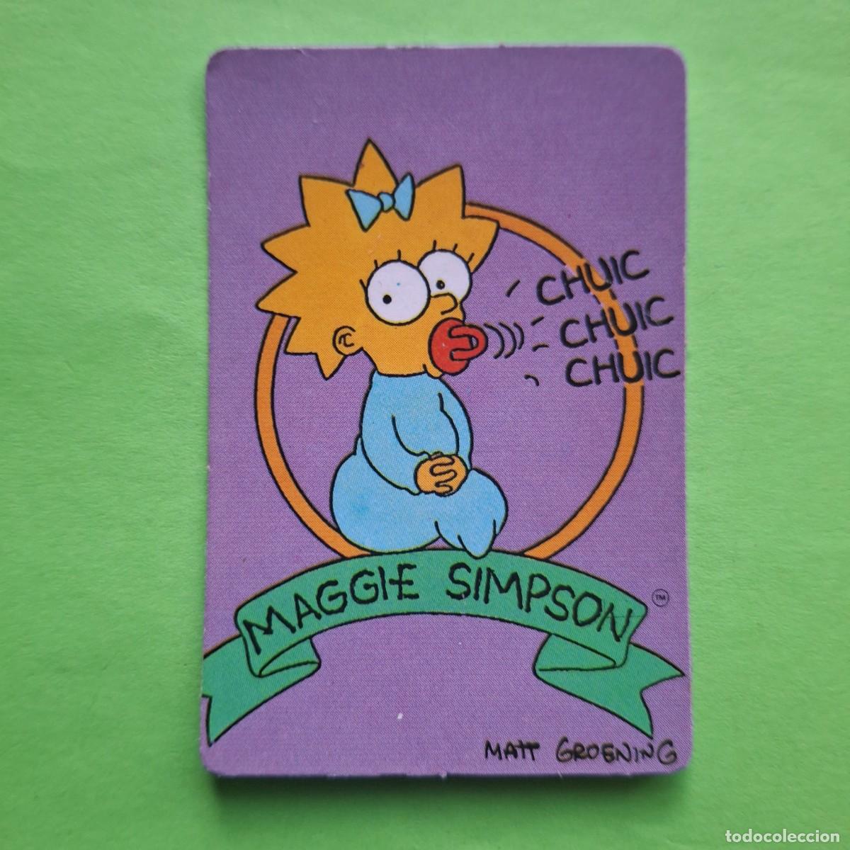 Coleccionismo Cromos antiguos: BOLLYCAO - LOS SIMPSONS - CROMO PEGATINA SIN PEGAR - THE SIMPSONS