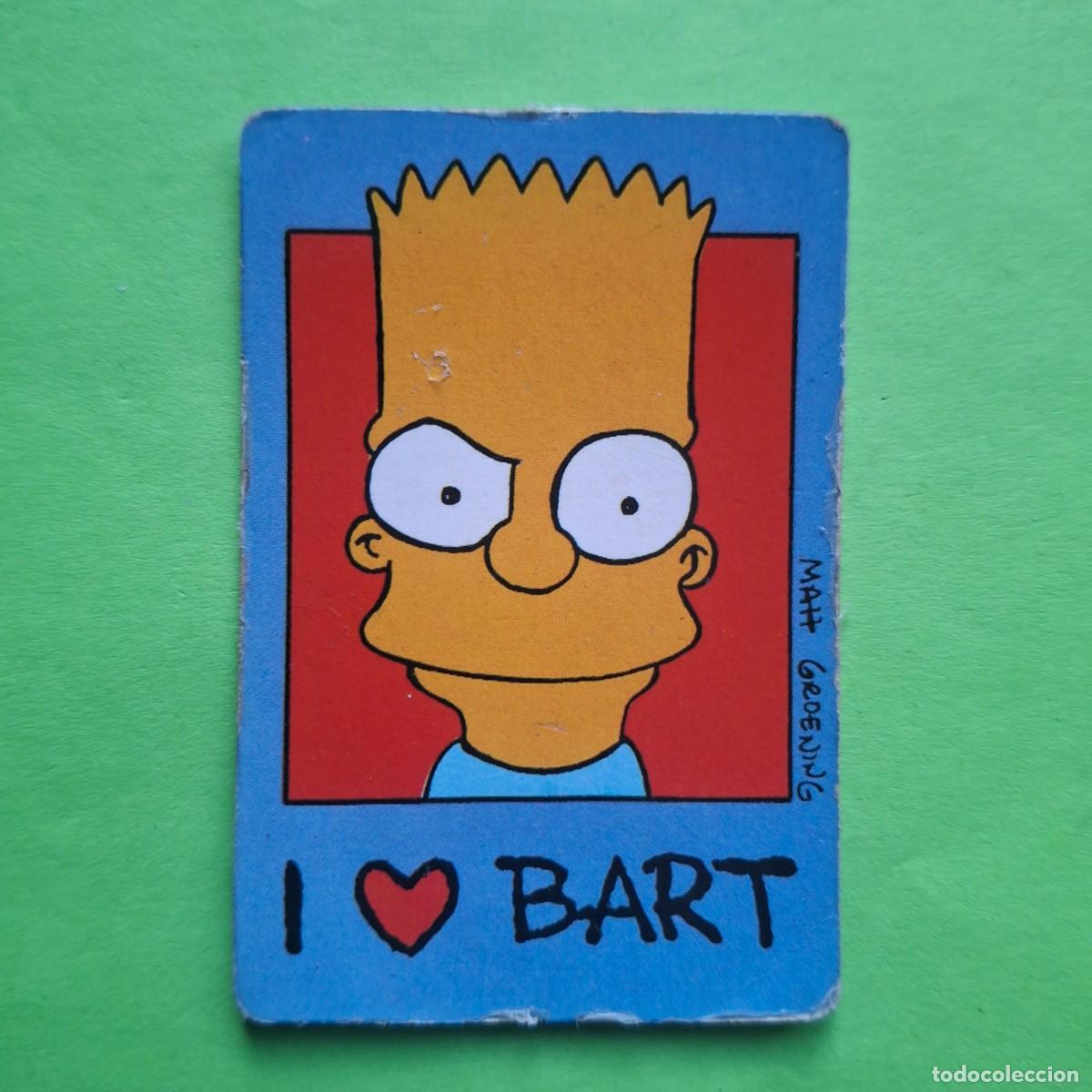 Coleccionismo Cromos antiguos: BOLLYCAO - LOS SIMPSONS - CROMO PEGATINA SIN PEGAR - THE SIMPSONS