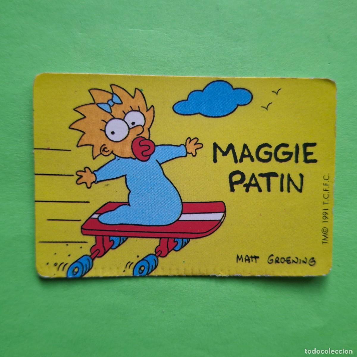 Coleccionismo Cromos antiguos: BOLLYCAO - LOS SIMPSONS - CROMO PEGATINA SIN PEGAR - THE SIMPSONS